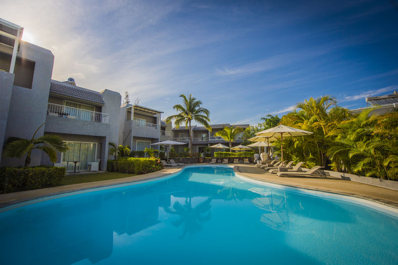 Voile Bleue Boutique Hotel Pointe aux Piments Exterior photo